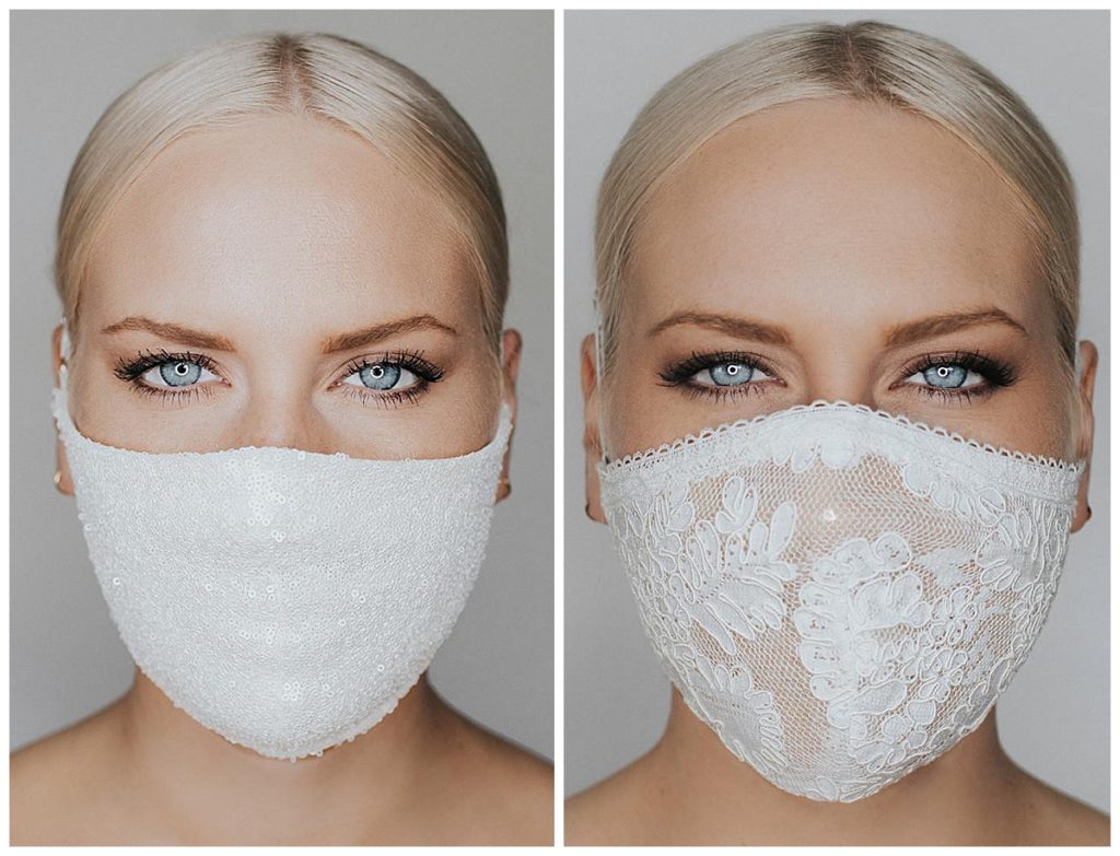 Face Mask for bride that planing on wedding day during covid-19
