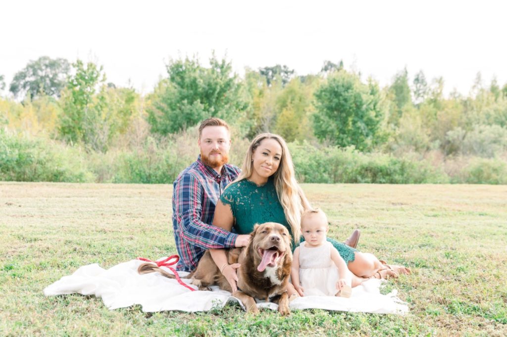 Family Photo at Kapok park in fall season