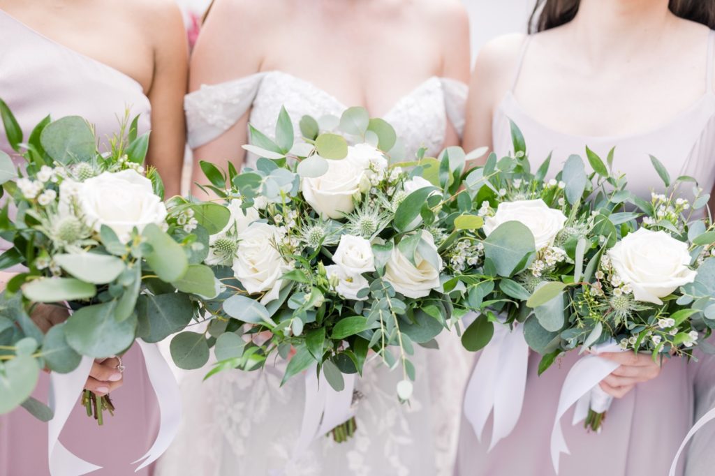 White and green Bouquet 
