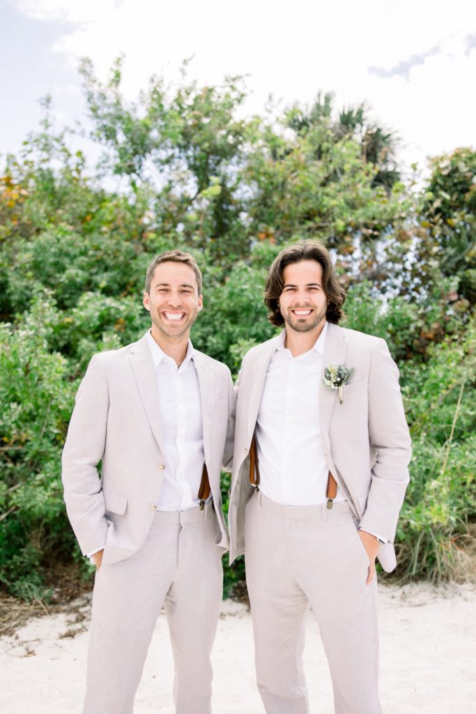 Groom with his cousin