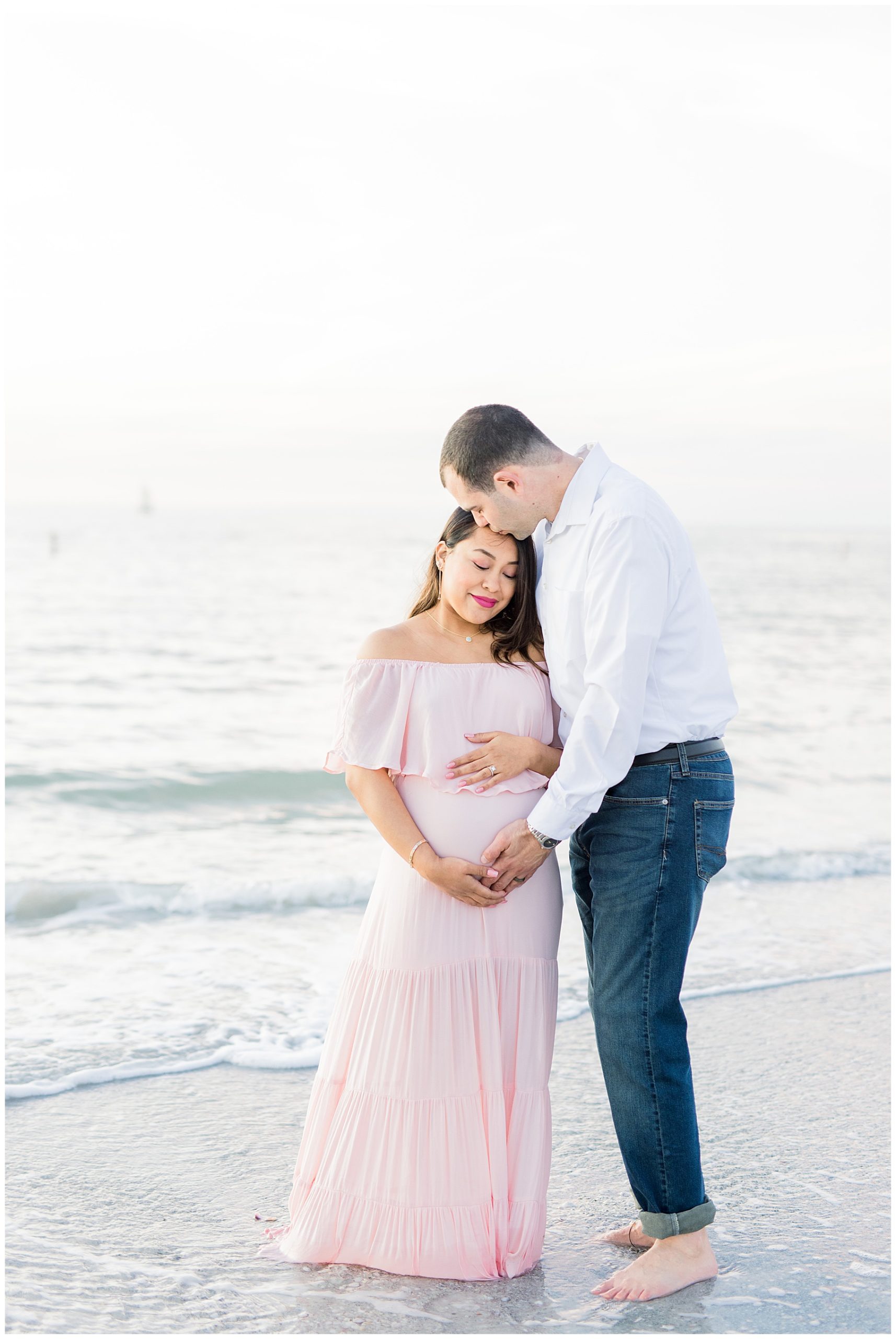 Clearwater Beach Maternity Portrait Session